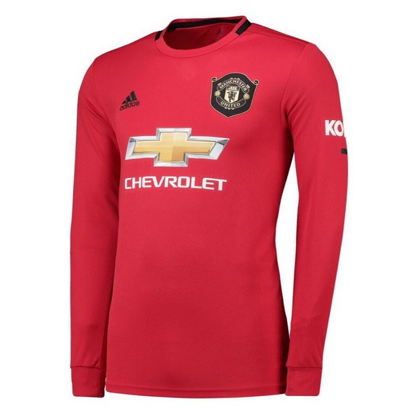 Camiseta Manchester United 1ª ML 2019/20 Rojo